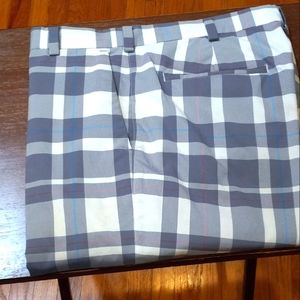 Nike Mens Plaid Slacks